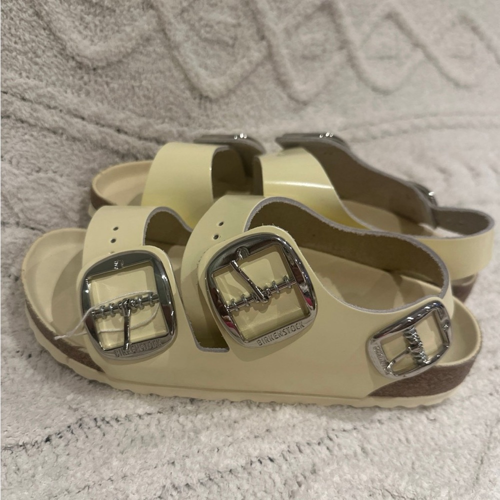 Birkenstock Milano Big Buckle Sandals - Picture 1 of 7